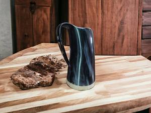 Taza de cuerno para beber de cerámica vikinga de lujo, último estilo para café o cerveza, decoración del hogar para fiestas - Product Image 2