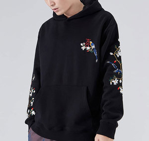 Nouveaux arrivages de sweats à capuche élégants à vendre/Vente en gros Sweats à capuche brodés en coton à séchage rapide pour hommes - Product Image 3