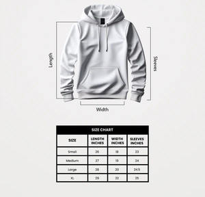 Sudadera con Capucha Personalizada Unisex de Felpa Francesa con Estampado Bordado de Algodón Liso para Hombre y Mujer - Product Image 6