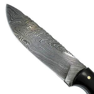 Meilleur fournisseur offre des couteaux de chasse OEM légers en acier Damas personnalisables avec manche en bois qualité supérieure faible quantité minimale - Product Image 3