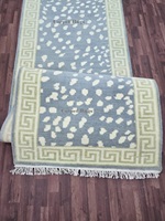 Haute vente 8x10 noué à la main turc persan Oushak tapis ensembles abstrait coureur pour salon zone Design maison tapis tapis