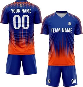 ชุดฟุตบอลพรีเมียมแบบสั่งทำพิเศษ ชุดยูนิฟอร์มทีมฟุตบอล OEM ODM เสื้อผ้ากีฬาระบายอากาศดี ขายส่ง ราคาเหมาะสม - Product Image 2