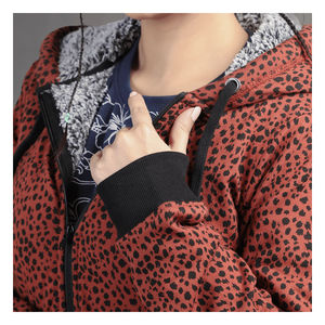 เสื้อฮู้ดโอเวอร์ไซส์สำหรับผู้หญิงเสื้อมีฮู้ดลำลองกีฬาสำหรับฤดูใบไม้ร่วงและฤดูหนาว - Product Image 4