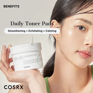 หมึกโทนเนอร์ COSRX หนึ่งขั้นตอนสีเขียวฮีโร่สงบ70ea ผลิตภัณฑ์ดูแลผิวแบบเกาหลี - Product Image 5