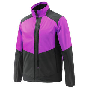 Vestes Softshell d'hiver pour hommes en gros, coupe-vent, style urbain, avec capuche, 3 poches zippées sur le devant, en polyester polaire - Product Image 6