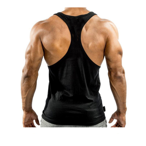 Chaleco de gimnasio de alta calidad para hombre, camiseta sin mangas de gimnasio para hombre, logotipo personalizado, chalecos acanalados de ajuste muscular, chaleco acanalado para hombre - Product Image 3