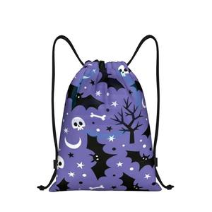 Witchy Spooky Cat Sports Gym Sack Pack Custom <b>Herb</b> <b>Witch</b> Drawstring Bags for Training Yoga Backpacks Women Men Halloween - Product Image 1