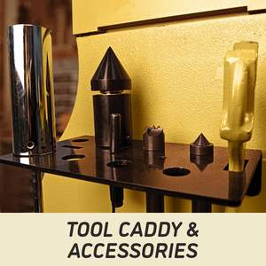 Tour à bois en acier EVS 24" x 42" 3 HP 230V 1Ph avec rangement pour outils et garantie de 3 ans - Product Image 2