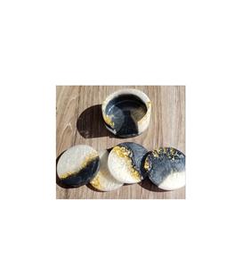 Posavasos de resina hermoso, ideal para la decoración del hogar con estilo, con detalles artesanales de primera calidad y calidad duradera. - Product Image 1