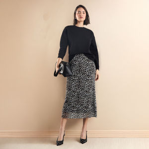 Sudadera de Invierno para Mujer con Pedrería, Cuello Redondo, Forro Polar, Algodón Suave, Cálida, Transpirable, Ecológica, Bordado 3D - Product Image 3