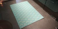 ITHL vente chaude durable écologique tapis polypropylène extérieur en plastique tapis multifonctionnel extérieur pp tapis de plage pour le Camping