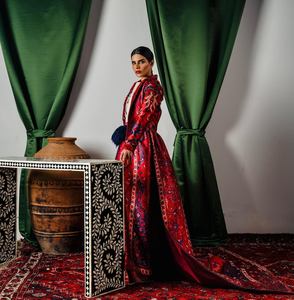 Vestidos Kuchi elegantes hechos a medida Afghani Pashtun Ropa de seda para niñas Precios al por mayor para adultos-Alemania - Product Image 6