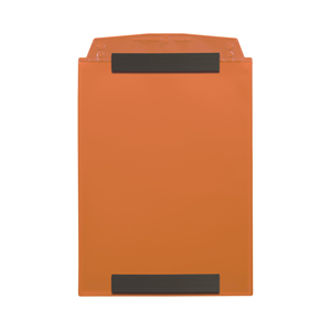 Porta Lettere Magnetico A5 Verticale Arancione 2 Strisce Magnetiche Confezione da 10-SD2M/5210-08 - Product Image 1