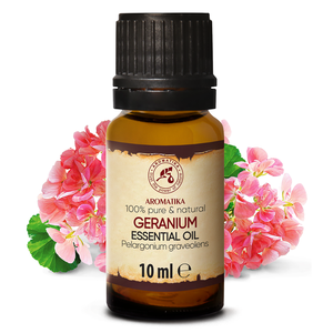 น้ำมันหอมระเหยเจอเรเนียม 10 มล. 100% บริสุทธิ์จากธรรมชาติ น้ำมันอโรมาเธอราพีจากพืชเพลาลรงิอุม เกรเวอเลนส์ - Product Image 2