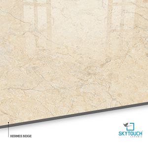 Carreaux de porcelaine texturés antidérapants inspirés du marbre antique, beige Hermis, 600x600 mm, en stock, réduction - Product Image 2