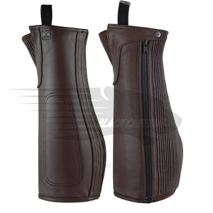 2023 fácil de usar hombres y mujeres carreras de caballos Chaps equipo de caballos hecho con alta calidad - Product Image 5