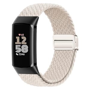 สายนาฬิกาไนลอนแม่เหล็กแบบปรับได้คุณภาพพรีเมียมจาก Win-Win Wholesale สำหรับ Fitbit Charge 6 5 4 3 - Product Image 1