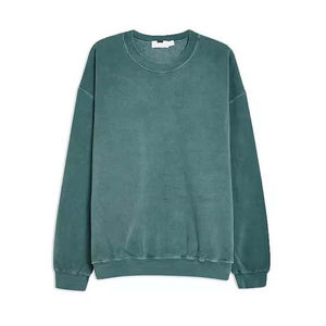 Sweat-shirts basiques pour hommes, design personnalisé, hiver, bouton, mode personnalisée, lavage à l'acide, vintage, col rond, ample, streetwear - Product Image 3