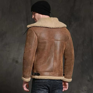 Chaquetas de cuero para hombre profesional 2025, diseño frontal de lona, colores personalizables y servicio OEM, precio razonable - Product Image 4
