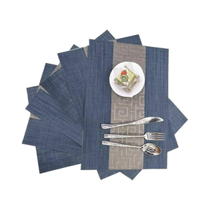 Stylish Classic Floral Printed Rectangle Placemat Textile GOTS Certified 200 GSM Embroidered Washable <b>Table</b> Mat for Home <b>Dining</b> - Product Image 3