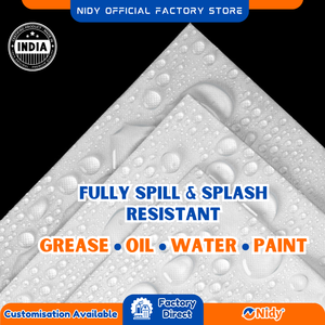 Nidy jetable unisexe Salon coupe de cheveux tablier barbier coiffure Cape pour salons de beauté couleur des cheveux coiffure Cape - Product Image 4