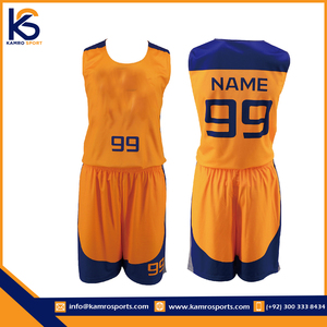 Maillots de basket-ball personnalisés pour hommes Cool personnalisés jeunes uniformes de basket-ball réversibles ensembles de débardeurs d'été - Product Image 6