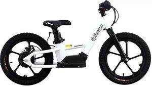 (H & S) KID'S SADDLEBACK 16 "BICICLETA DE EQUILIBRIO ELÉCTRICO BLANCO JUVENIL - Product Image 2