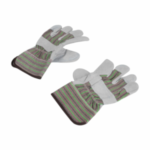 Gants de sécurité de travail en cuir de vachette de qualité supérieure Gants de protection des mains gréeur canadien industriel en coton robuste - Product Image 3