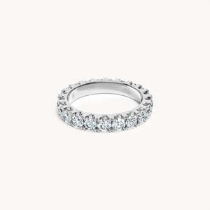 Bague en or 14 carats avec diamant de laboratoire de 2,25 carats, bague souvenir - Product Image 1