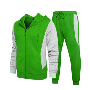 Vente en gros bon marché de survêtements à fermeture éclair pour hommes vêtements de sport survêtements de gym survêtements de jogging confortables et personnalisés pour hommes - Product Image 3