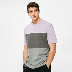 Camiseta personalizada para hombre de último estilo a la venta, servicio OEM, Camiseta con cuello redondo, ropa de calle hecha en Pakistán 2025 - Product Image 2