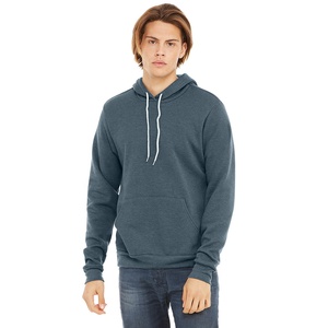 เสื้อฮู้ดดี้ผ้าเฟรนช์เทอร์รี่ 320 แกรม 100% คอตตอน ทรงโอเวอร์ไซส์ เป็นมิตรกับสิ่งแวดล้อม ไซส์ L M S หนานุ่ม ไม่มีเชือกผูก แบบเรียบ สีพื้น ขายส่ง - Product Image 4