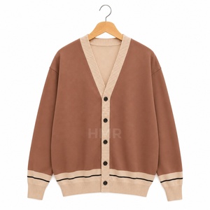 HMR Sisterhood Sorority Acrylic Long Sleeve Contrast Color Solid Autumn Casual Top Regular Fit Button Closure - Product Image 5