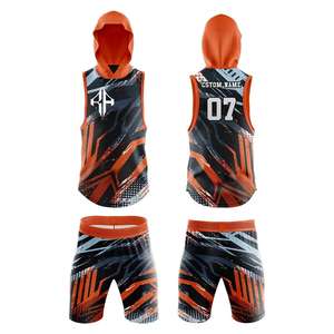 Uniforme de Fútbol Americano 7v7 para Hombre de Alta Calidad con Capucha, Spandex/Poliéster, para Todas las Temporadas, Color Personalizado, por RIVIAN ATLANTIC - Product Image 3