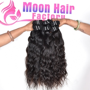 100% Cheveux Indiens Bruts de Temple, Fournisseur Indien de Premier Plan, Paquet de Cheveux Ondulés, Aspect Naturel, Texture Soyeuse, Cuticule Saine, Prix d'Exportation Compétitif - Product Image 6