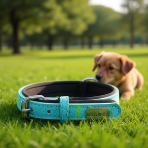 PU Neoprene Padded Dog <b>Collar</b> for <b>Pets</b> - Product Image 3