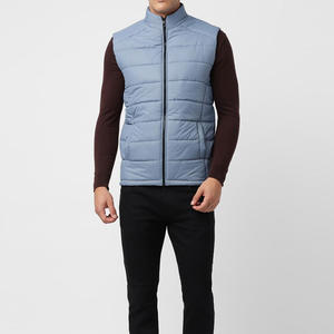 Pakistan Fabricant Puffer Vest Qualité Toile Full Zipper Style Casual Plus Size-Prix de gros - Product Image 4