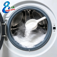 Lessive en poudre blanche de fabricant, poudre à laver d'usine, prix bas
