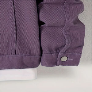 Chaqueta de mezclilla elástica para hombre de calidad premium 100% algodón, abrigo de moda de color brillante de verano de algodón suave - Product Image 6