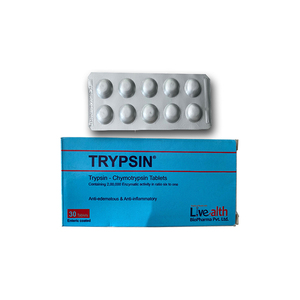 2024 meilleur indien en vrac en gros approvisionnement en soins de santé haut fabricant extrait de plantes trypsine chymotrypsine comprimés - Product Image 5