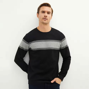 Jersey de manga larga para hombre, Sudadera con cuello redondo, gran oferta, sudaderas de invierno teñidas de poliéster y algodón para hombre - Product Image 1