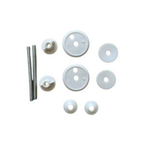 Asiento de Inodoro de Madera MDF Ultra Resistente HM, 3.4 kg, Blanco, Tapa y Asiento Alargados para Baños - Product Image 2