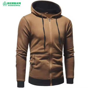 Sweat-shirts à fermeture éclair pour hommes en gros |   Unisexe Coupe Classique |   Tissu en molleton 100% coton (360 g/m²) |   Respirant et à séchage rapide |   Sweat-shirt - Product Image 2
