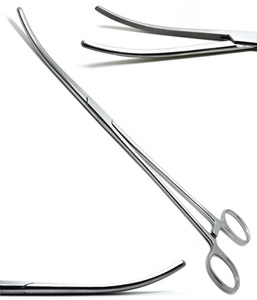 Pean Rochester Instrument de chirurgie vétérinaire Pince incurvée 12 \ "Hemostats en acier inoxydable de qualité allemande Pentax Chirurgical - Product Image 1