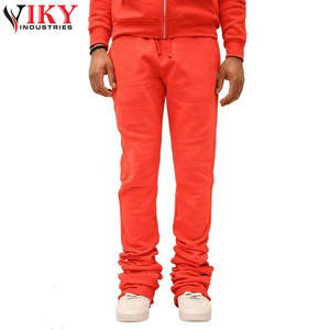 กางเกงวิ่งขาบานสำหรับผู้ชายสีล้วนจาก viky Industries - Product Image 2
