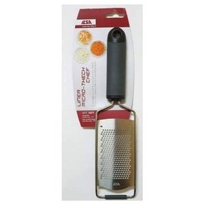Rallador de Acero Inoxidable MICRO TECH CHEF 12770000IVV Ilsa con Cuchilla Fina (30x7cm) para Frutas y Verduras, Utensilio de Cocina - Product Image 1