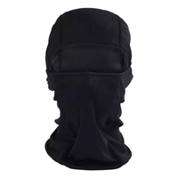 Masque facial coupe-vent pour le cyclisme, design tendance noir, balaclava personnalisable, vente chaude, léger, OEM ODM