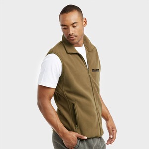MOQ bajo Tallas grandes Chaleco polar para hombre Transpirable a prueba de viento Cómodo Reversible Diseño sin mangas para invierno Venta al por mayor - Product Image 4