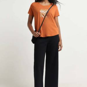 Último diseño, camisetas holgadas de moda para mujer, camisetas de gran tamaño, camisetas transpirables informales de verano de gran tamaño, 100% de algodón para niñas - Product Image 5