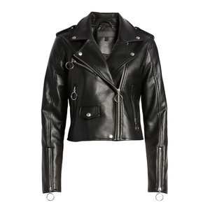 Veste de mode en cuir pour femmes sur mesure de qualité supérieure Matériau respirant de haute qualité avec votre propre design chez Nurak en 2025 - Product Image 5